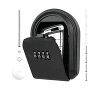 Genérico Magnetic Key Holder - Car Truck Key Lock Storage Box | Under Car Key Container Lockbox Resettable Code Waterproof Heavy-Duty Anti-Drop Magnetic Weatherproof