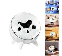 Genérico Magnetic Liquid Music Rhythm Light, Taysem Ferrofluid Speaker Music Mate, Ferrofluid Sound Visualizer Dancing Ferrofluid Display Ferro Fluid Desk Decor, Symbiote in One Bottle(White,1pcs)