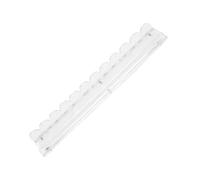 Genérico Magnetic Mahjong Racks - Magnetic Non-Slip Acrylic Scalloped,Mahjong Rack and Pusher Combo 17.48x2.8x1.22 Inches - For Home Family Gathering Travel Party Senior Center Club