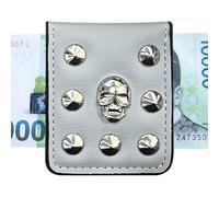 Genérico Magnetic Money Clip for Men - Cash Clip Holder, Slim Card Wallet | Portable Punk Style Magnetic Card Case, Holds Cards Letters Photos for Everyday Carry Travel