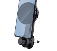Genérico Magnetic Mount, Phone Cradle, Black Vent Holder, Adjustable Grip, Strong Magnet, Easy Install, Compact Design for Cars, RVs, Trucks, Sedans, Travel, Indoor, Outdoor, Home
