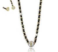 Genérico Magnetic Pearl Heart Necklace, Sparkling Rhinestone Heart Patchwork Pendant Jewelry Fashion Gift for Women (C)