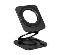 Genérico Magnetic Phone Holder - Double-Sided Ultra-Thin Foldable Stand | Adjustable 180° Rotation Desk Car Mount | Portable Mini Lazy Holder for Travel, Gym & Office