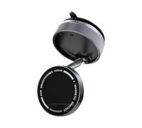 Genérico Magnetic Phone Holder For Car - Vacuum Magnetic Phone Mount | Rotating Locking Phoñe Holder | Suitable For Rearview Mirror, Glass, and Screen, One-Step Locking