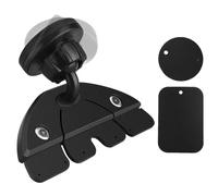 Genérico Magnetic Phone Holder, Rotating Car Cradle, Compact GPS Navigator Bracket, Strong Auto Mount Accessory, Daily Commute Travel Utility Gear, Driving Aid for Sedans, Trucks, SUVs, Ridesharing