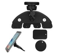 Genérico Magnetic Phone Holder - Rotating Cellphone Cradle Auto GPS Navigator Bracket, Strong Magnetic Car Mount for Dashboard, Adjustable Phone Stand for Drivers Travelers Daily Commute Ridesharing