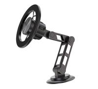 Generico Magnetic Phone Mount | 360 Degree Rotation Foldable | Magnet Phone Holder for Car | for SUV Truck Sedan Dashboard Windshield Road Trip Travel Navigation Vehicle Accessories