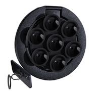 Genérico Magnetic Phone Mount - Double Sided Suction Cup Alloy - Desk Phone Mount Cellphone Stand,for Home Bedroom Living Room Kitchen Hotel Gym Travel Students Women Men