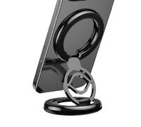 Genérico Magnetic Phone Ring Holder | Riing Support Finger Grip | Car Mount Soft Silicone Shockproof Cover | Stand for All Smartphones,