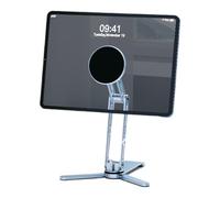 Genérico Magnetic Phone Stand, 360 Degree Rotation, 4.49x2.28in Portable Electronics Accessory, Adjustable Swivel Base, Authentic Compact Holder for Travel, Selfies, Delivery, Drivers, RV, Long Trip