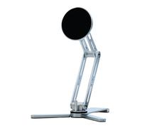 Genérico Magnetic Phone Stand, 360° Rotating Portable Phone Holder, Strong Magnet Mount on Travel and Photos, Consumer Electronics Accessory, Ideal for Selfies Delivery Drivers RV Long Trips