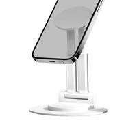 Generico Magnetic Phone Stand, Adjustable Foldable Desktop Cell Phone Holder Stand, Magnetic Desk Tablet Stand for Phones, Readers, and Tablets, Home and Offices Use