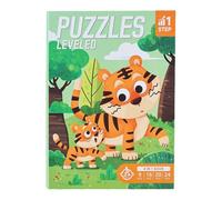 Genérico Magnetic Puzzle Book, Educational Travel Game, Interactive Activity Set with Learning Challenges, Ideal for Kids Boys Girls Road Trips Car Rides Birthday and Quiet Play