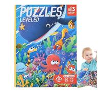 Genérico Magnetic Puzzle, Educational Travel Puzzle Book for Kids, Fun Learning Game Activities for Boys and Girls, Road Trip Car Ride Toy, Birthday Gift for Travel Play, 11.22x8.46 Inches