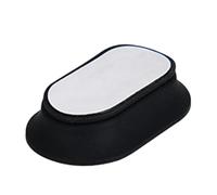 Genérico Magnetic Remote Control Holder | Magnet & Silicone, 12g, Black/White/ | Wall-Mount, No-Drill, Strong Suction Non-Trace Holder For Remote Controls | Home Organization, Easy Installation