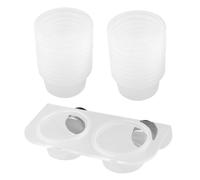 Genérico Magnetic Reptile Water & Food Dish | PP, 12x5.8x3.3cm, 90g | Gecko Ledge For Terrarium | Leopard Gecko & Lizard Feeder For Chameleon, Spider