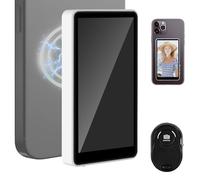 Genérico Magnetic Selfie Screen, Portable Monitor Attachment, Clip-On Smartphone Display, Lightweight Design, Real-Time Preview Tool, for Vlogging, Streaming, Video Recording More