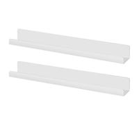 Genérico Magnetic Shelves, Acrylic Book Holder Display, Reusable Magnetic Bookshelf Panel, Space-Saving Organizer for Whiteboards, Refrigerators, Home, Desktop, Lockers, 1.97x2.17x16.93 Inches