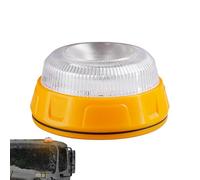 Genérico Magnetic Traffic Safety Light - V16 Car Warning Light With Rechargeable LED Flashing | Waterproof For Night Driving Cycling & Camping | Portable Magnetic Base For Truck SUV & Sedan