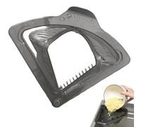 Genérico Magnetic Triangle Drain Basket - Kitchen Corner Sink Strainer, Triangular Sink Strainer With Twist-Open Bottom, Kitchen Sinks Corner Rack For Draining & Storage, Punch-Free Installation