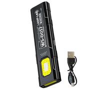 Genérico Magnetič USB Rechargeable LED Work Light - 5 Modes Compact | Pocket Flashlight With Back Clip For Auto Repair | For Camping Travel, 800mAh Hands-Free