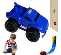 Genérico Magnetic Wall Climbing Toy Car, Magnetic Levitation Anti-Gravity Inertial Wall Climbing Toys Car, Cars That Drive on Walls and Ceiling, Fun for Kids (Blue)