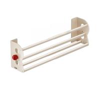 Genérico Magnetic Wall Shoe Rack - 2 Layers Extendable No-Drill Stand