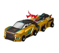Genérico Magnético para Coche De Dinosaurio, Diseño Transformador 2 En 1, 18,8 X 15,3 X 14 Cm, Transformador para Coche De Dinosaurio, Magnético, Acción De Transformación De Colisión O
