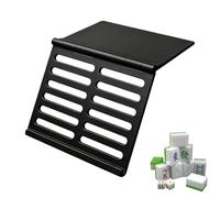 Genérico Mahjong Card Holder 3D Printed Tile Rack 18x12x0.5cm Portable Waterproof Mahjong Card Stand Slide In Display Holder Universal Ḿahjong Game Accessory