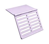 Genérico Mahjong Card Holder - Waterproof Space Saving Rack, 7.08x4.72x0.19 Inch Under Mat Slide-in Card Stand with Hollow Design, Lightweight Organizer, Game Accessory for Beginner Players Home