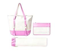 Genérico Mahjong Carrying Case - Adjustable Portable Fabric Tote, Protective Padded Storage Set, American Tile Handbag | Waterproof Organizer Pouch For Home Daily Travel Club Game Night Party