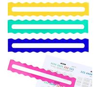 Genérico Mahjong Line Finder - 4-Piece Beginner Rules Reader For Maħjong | Acrylic Tile Assistænt Tool For New Players | Foř Game Night, Family Gatherings, Parties, Ğiƒt Fòr Mahĵong Enthûsîasts