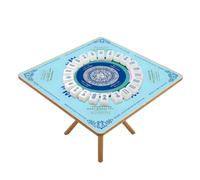 Genérico Mahjong Mat - 31.5x31.5 Inches Non-Slip with Printed Rules