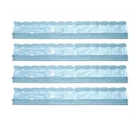 Genérico Mahjong Pushers - Racks Set 20 Inch Scalloped Magnetic Tile Racks | Mah Jongg Organizer System Smooth Sliding Game Accessories for Beginners, Clubs, Travel, Parties Use
