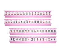 Generico Mahjong Pushers Set, Non-Slip Heavy Duty Rack Combo, Compact Lightweight Tool, Reusable Table Kit, Portable Party Accessory, for Women Adults Mother Family Home Casual Gatherings Holidays