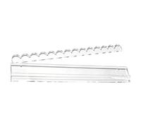 Genérico Mahjong Rack Set - Non-Slip Clear Magnetic Tray | Acrylic Durable Tile Organizer - 460g Clear Racks with Built-in Pushers, Ideal for Smooth Mahjong Play at Parties and Game Nights