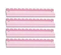 Genérico Mahjong Racks with Pushers - 4-Piece Wooden Magnetic Non-Slip,Mahjong Racks with Magnetic Pushers - Adults Family Elderly Game Night Party Gathering Club Outdoor