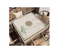 Genérico Mahjong Table Mat, Mahjong Mat For Table Non Slip, Thickened Mahjong Table Mat, for Living Room, Home Chess and Card Room(Milk 3,125cm/49.3")