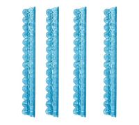 Genérico Mahjong Tile Racks and Pushers - 19.92 Inch 4 Piece Acrylic Mahjong Tile Holder | Mahjongs Tiles Rack with Tiles Pusher | American Style Mahjongs Accessory For Game Night. Acrylic,1600g.