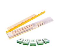 Genérico Mahjong Tile Racks - Durable Clear Acrylic Holder, Organizer for Family Club Events, Holiday Party Game Night, Festive Gathering Accessory for Details, Tile Display Practical Use