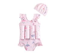 Genérico Maillot de Bain flottant pour fille (4 à 8 ANS)