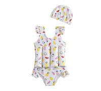 Genérico Maillot de Bain flottant pour fille (4 à 8 ANS)