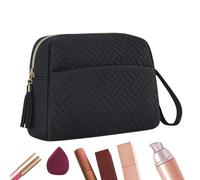 Genérico Make Up Bag | Make Up Bags for Women | Makeup Cosmetic Travel Bag, Cosmetic Pouch with Compartments, 23x9.5x17cm Waterproof Makeup Bag for Daily Use, Accessories & Travel, 3 Colors