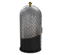 Genérico Makeup Brush Holder With Lid,12.3x12.3x27cm Dustproof 360°Rotating Makeups Brush Organizer - Effortless Organization Makeups Brushes Holder Large Capacity Makeup Brushes Organizer