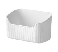 Genérico Makeup Organizer Countertop, Cosmetic Storage Organizer, Desktop Storage with Safe Rounded Corners, Increased Capacity Vanity with Multiple Compartments for Brushes Lipstick Nail