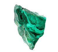 Genérico Malachite Crystal - Natural Raw Malachite | Stone Polished Palm Healing | Energy Balance, Green Decor, Spiritual Wellness Tool, Handcrafted For Meditation Focus