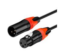 Genérico Male To Female Audio Cable, 4.92 Ft Audio Cord, Speaker Cable | Pro Microphone Cable for Microphones, Mixer, Speaker Systems, Sound Mixer, Radio Station, Podcast, Audio Sound Equipment
