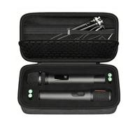 Genérico Maleta de Viaje rígida el para JBL Partybox Wireless con Doble micrófono (Negro)