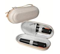 Genérico Maletín de Transporte rígido y Resistente a los Golpes para el para JBL PartyBox Encore2 Dual Mic (Gris)
