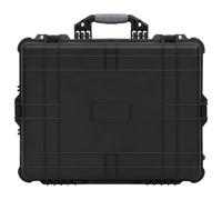 Genérico Maletín de Vuelo con Ruedas PP Negro 63x50x23 cm,Maletas y Bolsos de Viaje,Maletas-51800